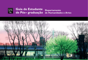 Guia do Estudante de Pós– graduação