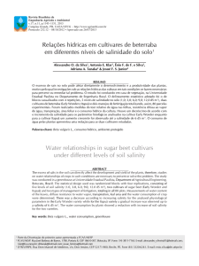 1143 - Revista Brasileira de Engenharia Agrícola e Ambiental