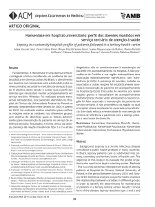 artigo original - Associação Catarinense de Medicina