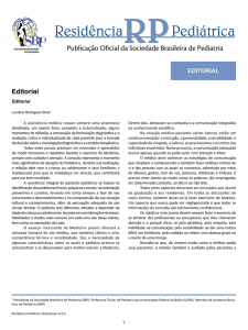 Editorial - Residência Pediátrica