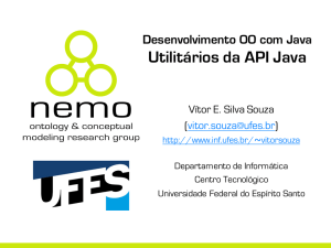 Utilitários da API Java - Informática