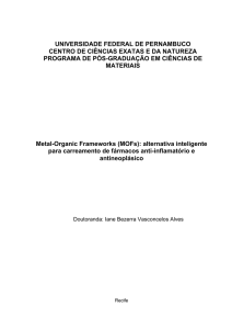 Metal-Organic Frameworks (MOFs): alternativa inteligente para