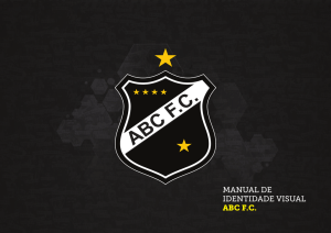 MANUAL DE IDENTIDADE VISUAL ABC F.C.