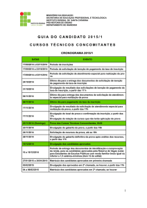 cursos técnicos concomitantes