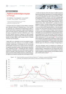 Vigilância epidemiológica da gripe em Portugal