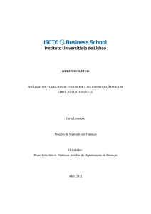 GREEN_BUILDING_análise da viabilidade financeira da construção