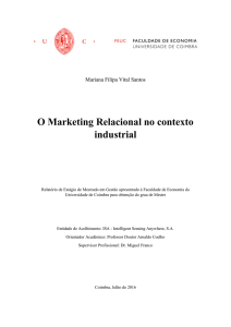 O Marketing Relacional no contexto industrial