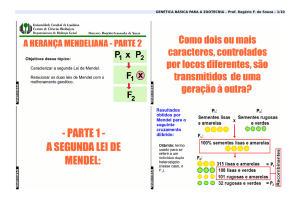 GENÉTICA BÁSICA PARA A ZOOTECNIA – Prof. Rogério F. de