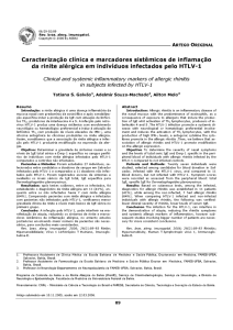 Caracterização clínica e marcadores sistêmicos de