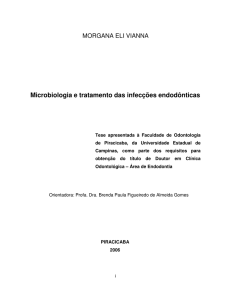 Microbiologia e tratamento das infecções endodônticas