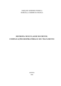 distrofia muscular de duchenne: complicações