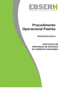 Protocolo prevenção ICS