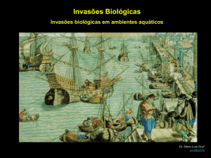 Invasões biológicas em ambiente aquático