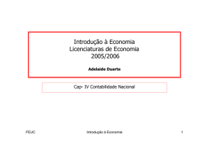 Introdução à Economia Licenciaturas de Economia 2005/2006