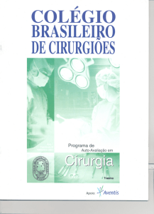 Trauma - Colégio Brasileiro de Cirurgiões