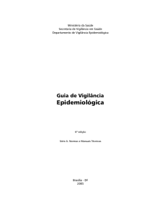 Guia de vigilância epidemiológica