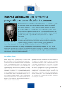 Ler mais sobre Konrad Adenauer