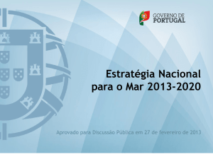 Estratégia Nacional para o Mar 2013-2020