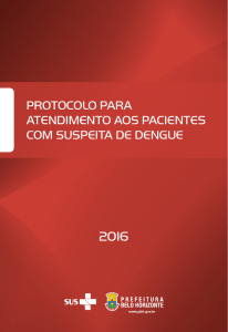 Protocolo para Atendimento aos Pacientes com Suspeita de