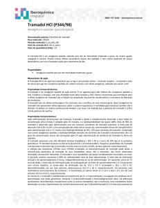 Tramadol HCl (P344/98)