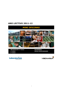 ano lectivo 2011-12 mini oficinas