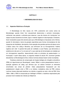 SOL 3710 Microbiologia do Solo Prof. Marco Antonio Martins