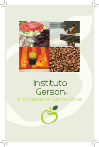 Terapia Gerson - Gerson Institute