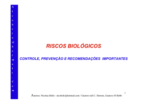 Riscos biológicos - HO