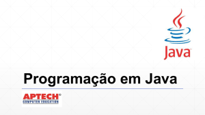 Programação em Java - Aptech Computer Education