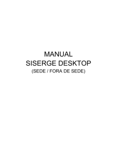 manual siserge desktop