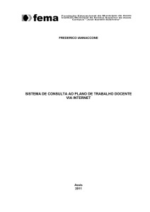 Diagrama de Caso de Uso Professor Plano de Trabalho Docente