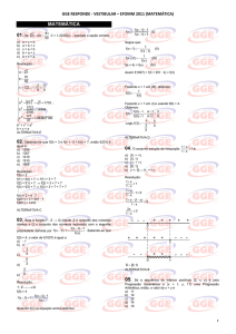 matemática - Cobertura Máxima GGE