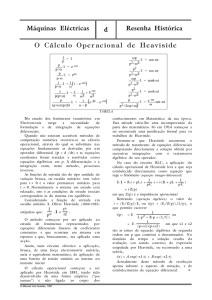 o Cálculo Operacional de Heaviside