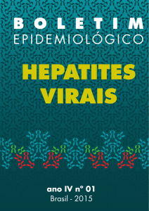 Boletim Epidemiológico - Hepatites Virais
