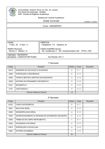 Grade Curricular