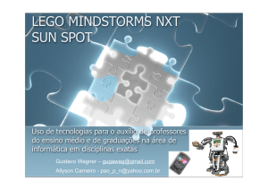 III Workshop TI Unipe - Lego Mindstorms e Sun