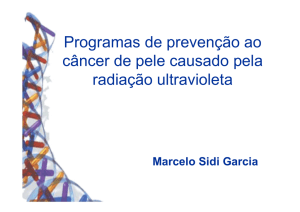 Programas de prevenção ao câncer de pele causado pela