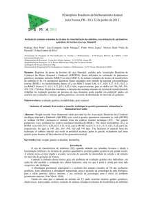 Instruções para elaboração do resumo expandido para a Reunião