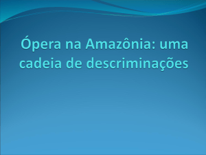 Ópera na Amazônia Arquivo