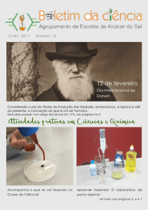 Atividades práticas em Ciências e Química