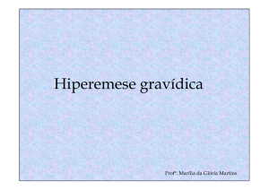 Hiperemese gravídica - HU-UFMA