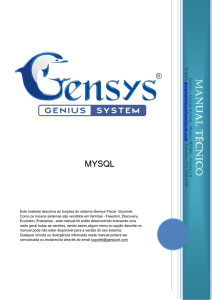 Manual Tecnico MYSQL