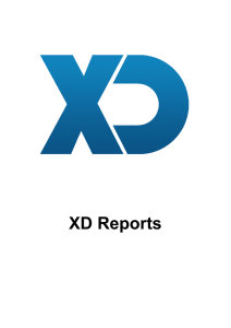 XD Reports