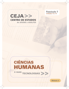 Módulo 4 • Fascículo 7 • Geografia • Unidade 14