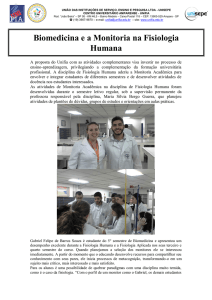 Biomedicina e a Monitoria na Fisiologia Humana