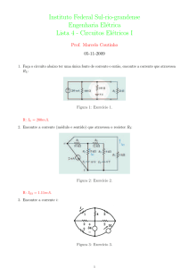 Instituto Federal Sul-rio-grandense Engenharia Elétrica Lista 4