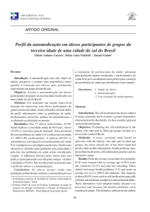 Revista - 1 - 2008.pmd - Observatório Nacional do Idoso