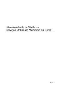 Instruções - Serviços OnLine