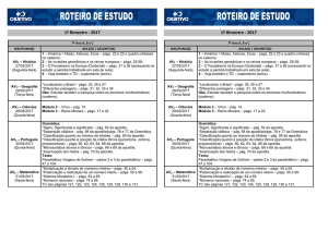 1º Bimestre - 2017 1º Bimestre