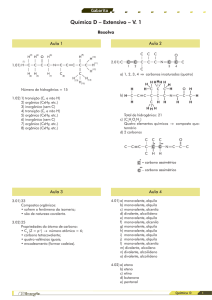 Química D – Extensivo – V. 1